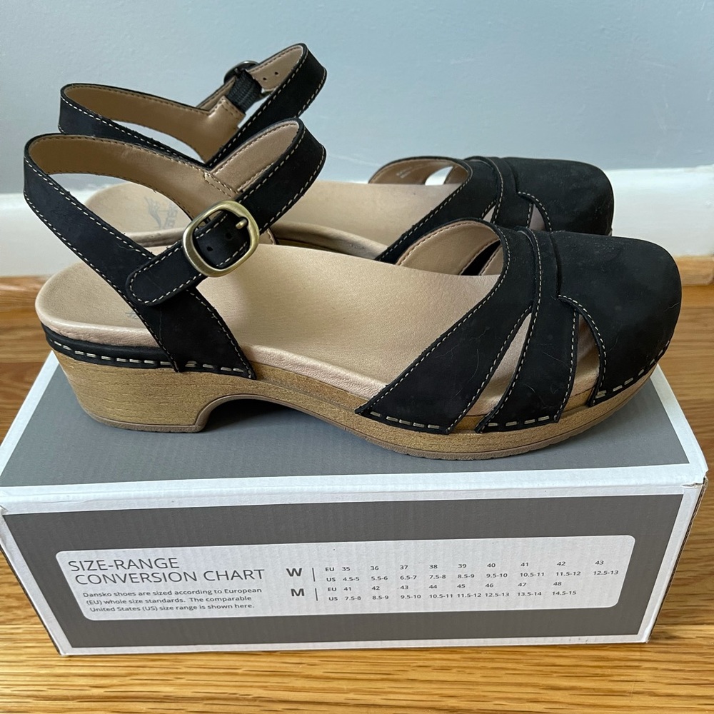 Dansko Betsey Milled Nubuck 38